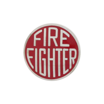 Blackinton A2813-W Fire Fighter Collar Lapel Pin (15/16") Min Order: 2