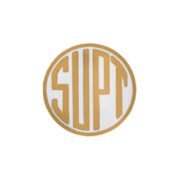 Blackinton A2813-X Superintendent Collar Lapel Pin (15/16") Min Order: 2