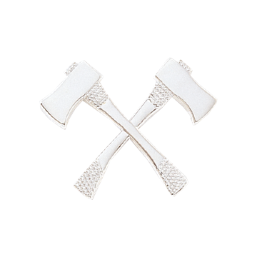 Blackinton A2899-CO Two Crossed Axes Cut Out (1-3/8" x 1-1/4")