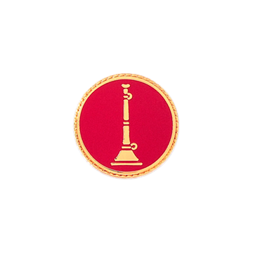 Blackinton A3027 Lieutenant Single Horn Seal (1/2") Min Order: 2