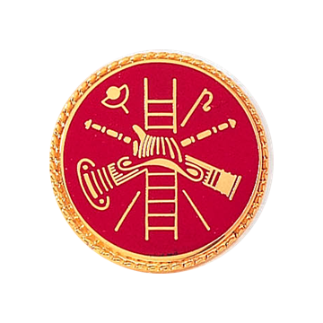 Blackinton A3028 Fire Scramble w/ Vertical Ladder (15/16") Min Order: 2