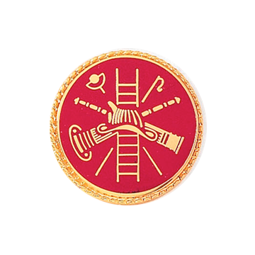 Blackinton A3029 Fire Scramble w/ Vertical Ladder & Rope Rim (11/16") Min Order: 2