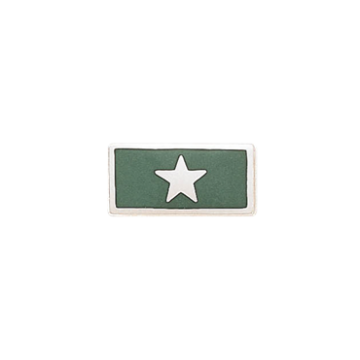 Blackinton A3392 One Section Recognition Bar with Star (3/4" x 3/8")