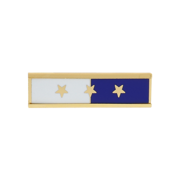 Blackinton A3704-F Two Section Years of Service Recognition Bar (1-3/8" x 5/16")