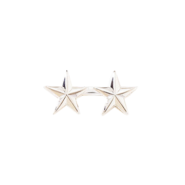 Blackinton A3731-2 Two Stars on a Bar (1/2") (Individual)