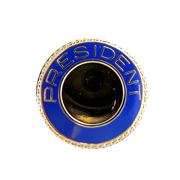 Blackinton A3953-AR - President Collar Seal (15/16") Min Order: 2