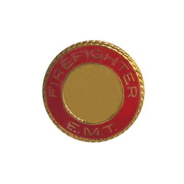 Blackinton A3953-AV - Firefighter E.M.T. Collar Insignia (15/16") Min Order: 2