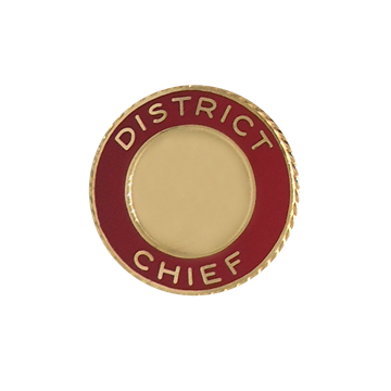 Blackinton A3953-BE - District Chief Collar Seal (15/16") Min Order: 2