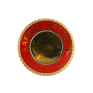 Blackinton A3953-BP - Safety Officer Collar Seal Insignia (15/16") Min Order: 2