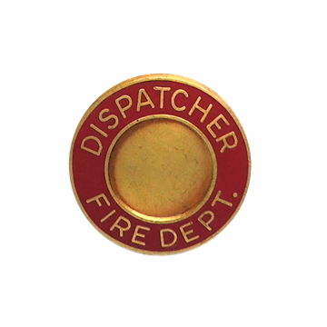 Blackinton A3953-BS - Dispatcher Fire Dept. Collar Seal (15/16") Min Order: 2