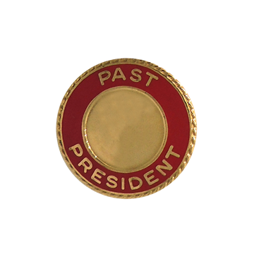 Blackinton A3953-BU - Past President Rim Collar Seal (15/16") Min Order: 2