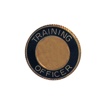 Blackinton A3953-C - Training Officer Collar Seal (15/16") Min Order: 2