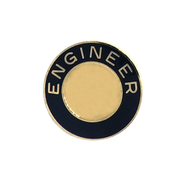 Blackinton A3953-CB Engineer Collar Insignia (15/16") Min Order: 2