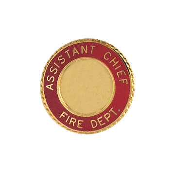 Blackinton A3953-CE - Assistant Chief Fire Dept. Collar Seal (15/16") Min Order: 2