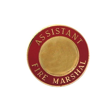 Blackinton A3953-CF - Assistant Fire Marshal Collar Insignia (15/16") Min Order: 2