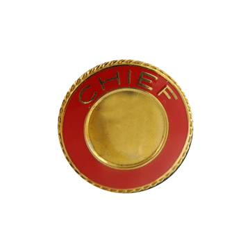 Blackinton A3953-E - Chief Collar Seal Insignia (15/16") Min Order: 2