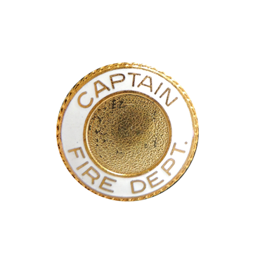 Blackinton A3953-G - Captain Fire Dept. Collar Seal (15/16") Min Order: 2