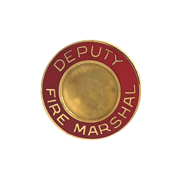 Blackinton A3953-GG - Deputy Fire Marshal Collar Seal (15/16") Min Order: 2