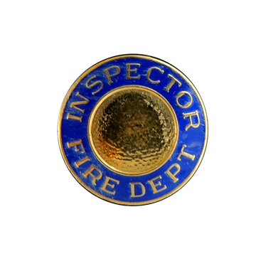 Blackinton A3953-R - Inspector Fire Dept. Collar Seal (15/16") Min Order: 2