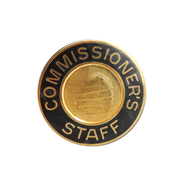 Blackinton A3953-TT - Commissioner's Staff Collar Seal (15/16") Min Order: 2