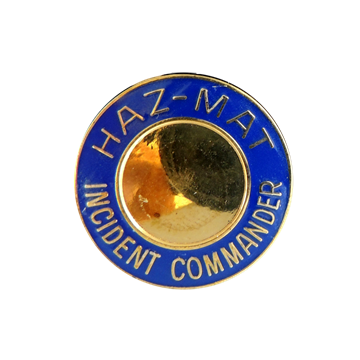 Blackinton A3953-ZZ - Haz-Mat Incident Commander Collar Seal (15/16") Min Order: 2