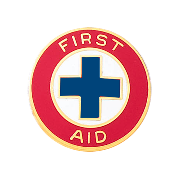 Blackinton A4013 First Aid Cross Collar Pin (15/16") Min Order: 2
