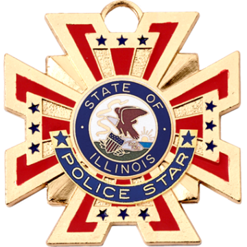 Blackinton A4121 Customizable Medal of Heroism & Achievement