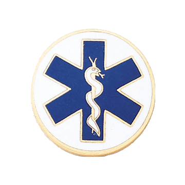 Blackinton A4247 Star of Life Seal (15/16") (Min Order: 2)