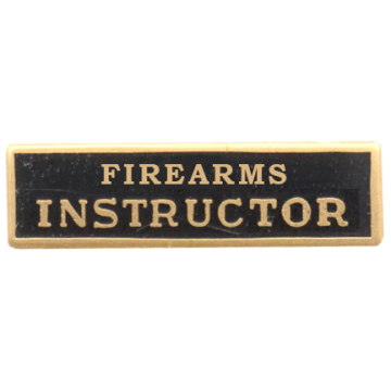 Blackinton A4560-AK Firearms Instructor Marksmanship Bar (1" x 1/4")
