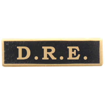 Blackinton A4560-AJ D.R.E. Marksmanship Bar (1" x 1/4")