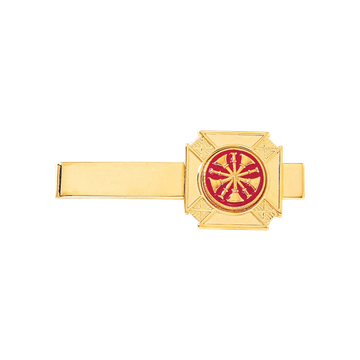 Blackinton A4593-TC Maltese Cross Tie Clasp