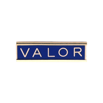 Blackinton A4616-AX Valor Commendation Bar (1-3/8" x 5/16")