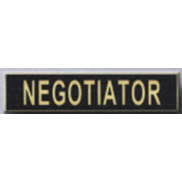 Blackinton A4616-AY Negotiator Recognition Bar (1-3/8" x 5/16")