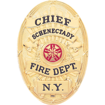 Blackinton A4684 Oval Badge with Applied Panels (3-3/8" x 2-1/4")