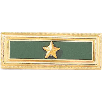Blackinton A4830-A One Section Commendation Bar w/ Star