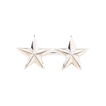 Blackinton A5211-A2 Two Stars on a Bar (1") (Individual)