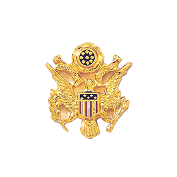 Blackinton A5303 US Coat of Arms w/ Red, White, & Blue Shield (11/16") Min Order: 2