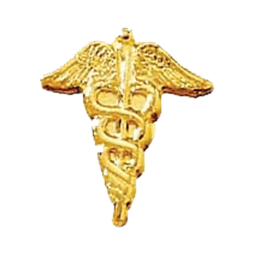 Blackinton A5598 Medical Caduceus (13/16") Min Order: 2