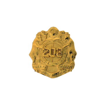 Blackinton A5706 Missouri Coat of Arms (Individual) (1" x 1")