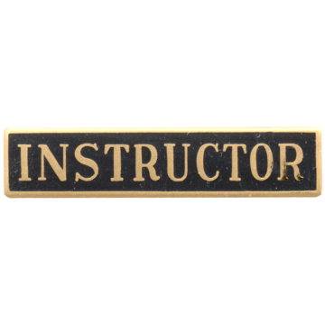 Blackinton A6136-K Instructor Marksmanship Bar (1-1/2" x 5/16")