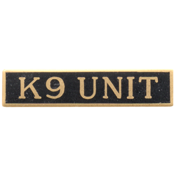 Blackinton A6136-P K9 Unit Marksmanship Bar (1-1/2" x 5/16")