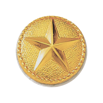 Blackinton A6155 Single Star Seal (11/16") Min Order: 2