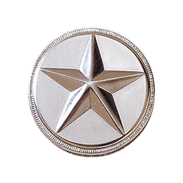 Blackinton A6225 Single Star Seal (15/16") Min Order: 2