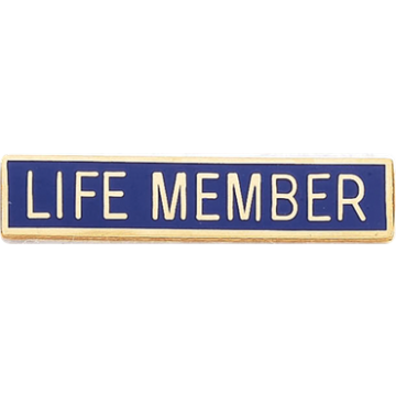 Blackinton A6230-E Life Member Recognition Bar (1-3/4" x 3/8")
