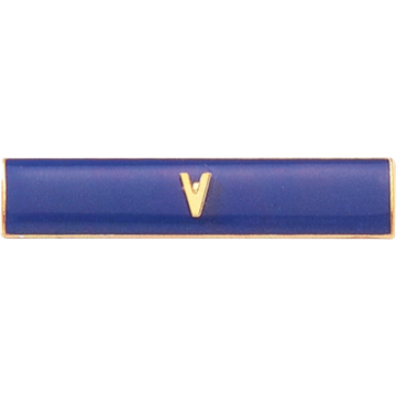 Blackinton A6230-K One Section Commendation Bar w/ Applied Figure (1-3/4" x 3/8")