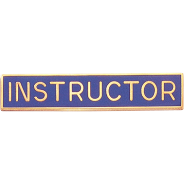 Blackinton A6230-Q Instructor Recognition Bar (1-3/4" x 3/8")