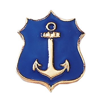 Blackinton A6390 Anchor in Shield (3/4") Min Order: 2