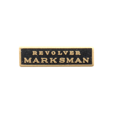 Blackinton A6836-C Revolver Marksman Marksmanship Bar (1" x 1/4")