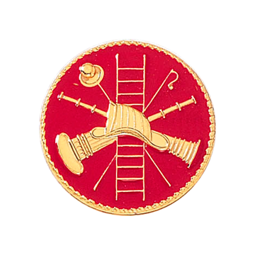 Blackinton A6993 Raised Fire Scramble w/ Vertical Ladder (15/16")  Min Order: 2