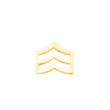 Blackinton A7010 Plain Sergeant Chevrons (Pair)